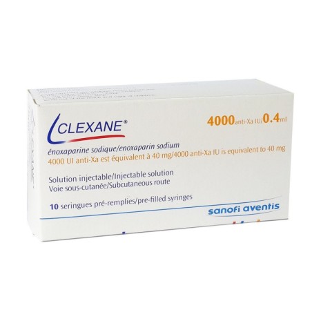 Clexane 4000 anti-XA Aventis