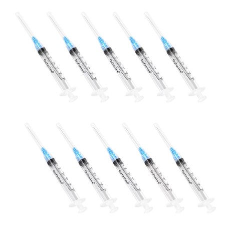 10 x Crowx Syringes 3ml- 1.5 inch Pharmaceutical