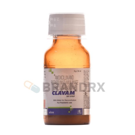 Clavam Dry Syrup 125/31.25 mg Alkem Laboratories Ltd.