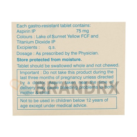 Ecosprin 75 mg USV Private Ltd.