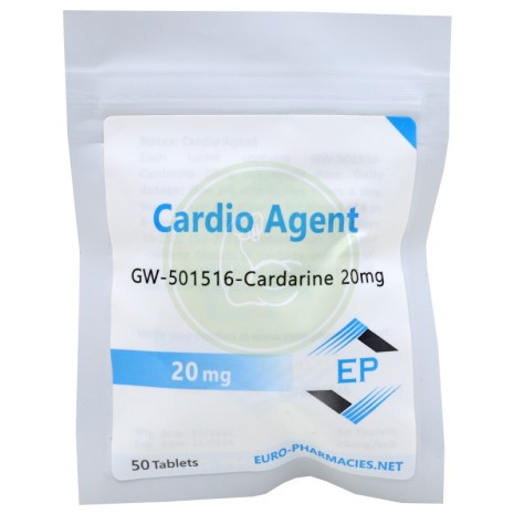Cardio Agent (GW501516) – 20mg/tab – 50 tab EU Pharmaceutical