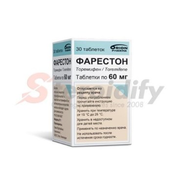 Fareston 60mg Orion Corp