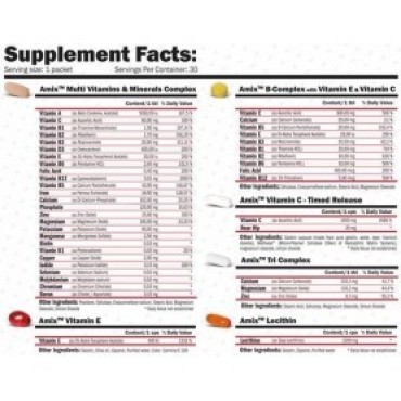 Amix Super Pack Vit & Minerals 30 bags AMIX